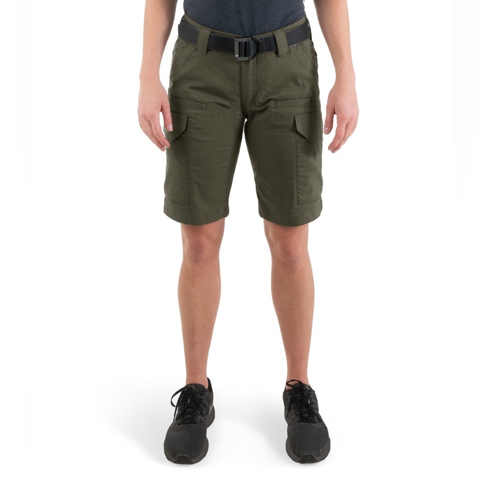 First Tactical Women’s V2 Tactical Cargo Shorts Olive Green Sz 4 Ripstop Outdoor